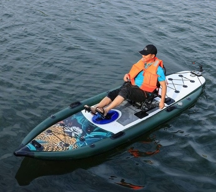 Fishing Kayak Seat - Pedallı, şişme, profesyonel balıkçı kayığı, tek