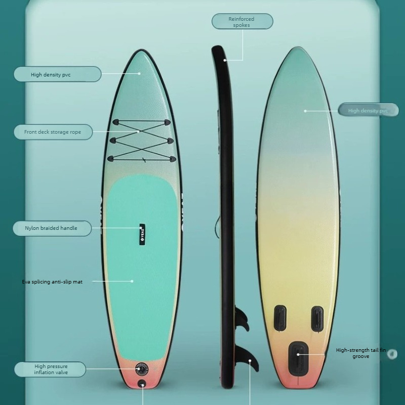 Fishing Kayak Inflatable - Elektrikli Şişme Kürek Tahtası SUP Kayak