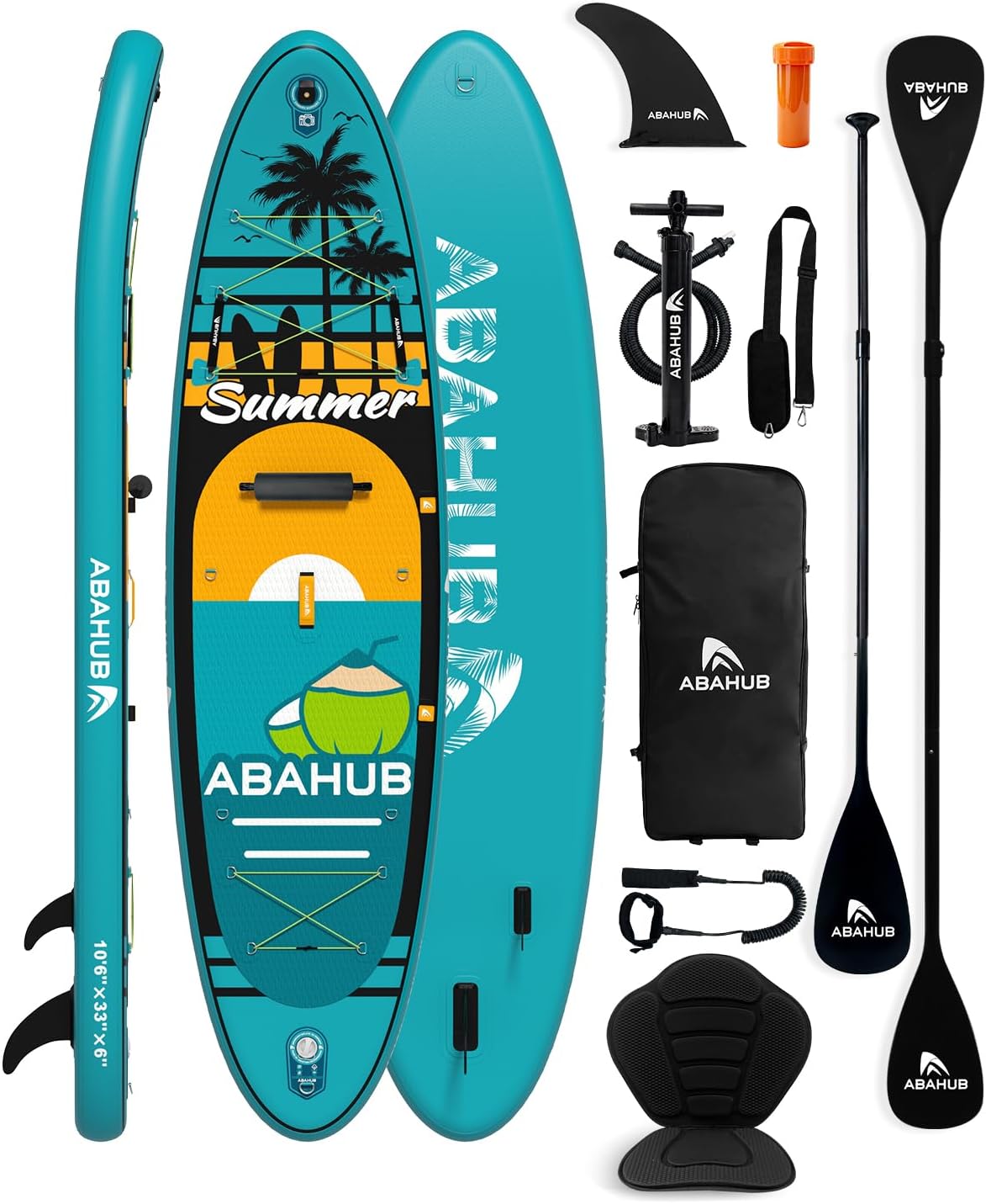 Fishing Kayak Paddle - Geniş 10,6ft x 31/34in Şişirilebilir Ayakta