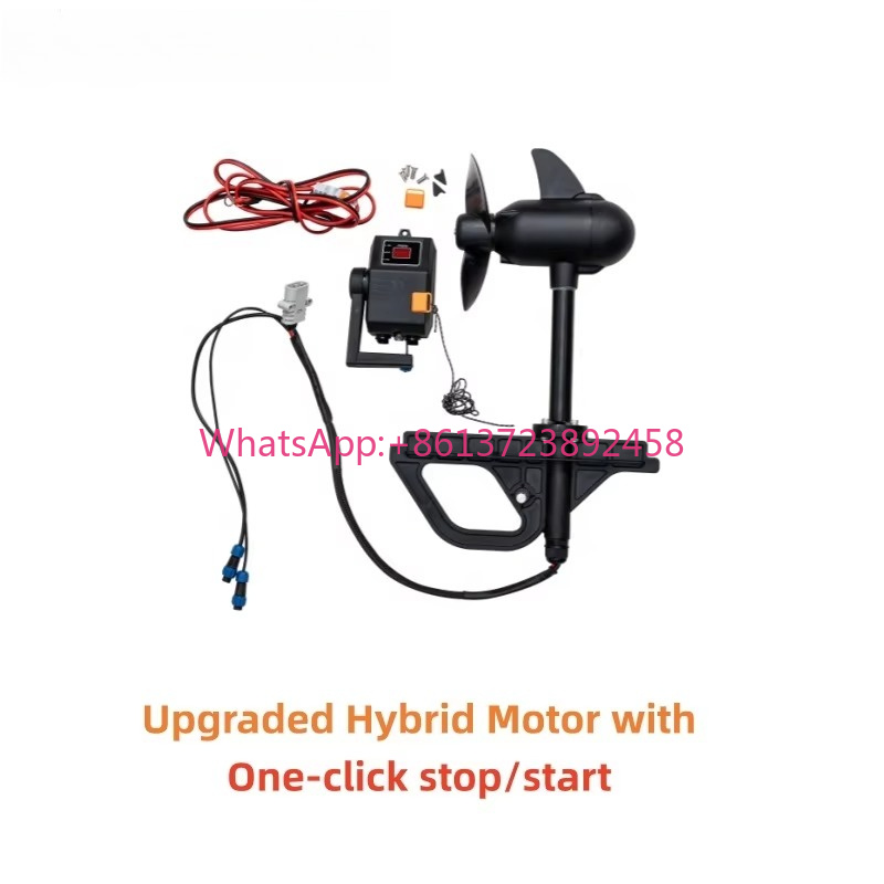 Fishing Kayak Trolling Motor - Geliştirilmiş Fırçasız Hibrit Trolling Motoru 55Lbs