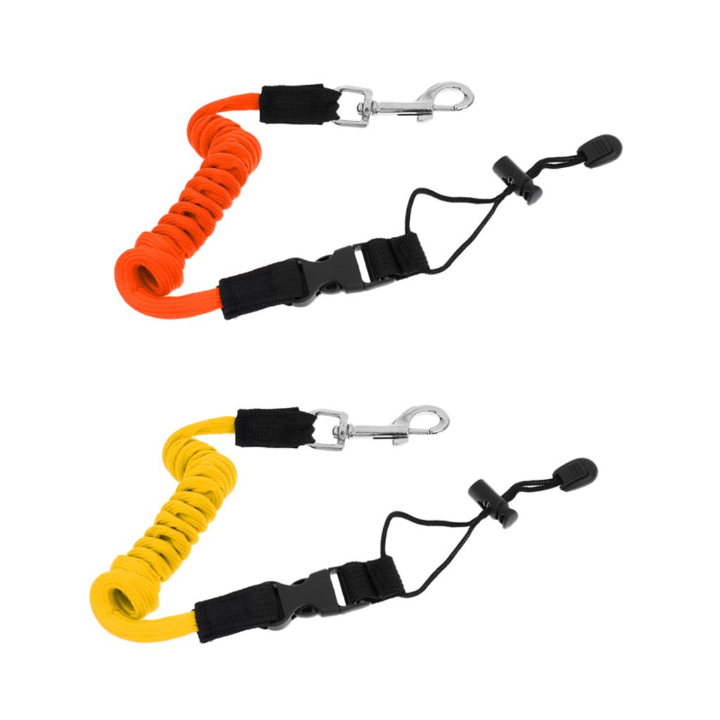 Fishing Kayak Paddle Leash - Kayak Kürek Kayışı TPU Sarmal Kordon
