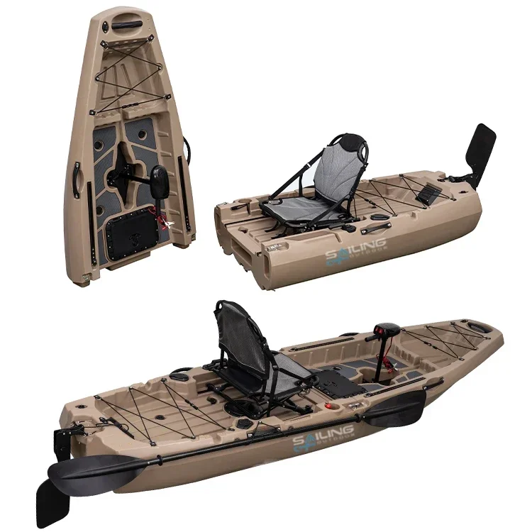 Fishing Kayak Pedal Drive - 9,5 ft 1 Kişilik Katlanabilir Plastik