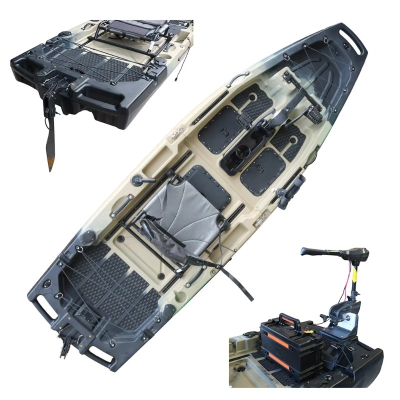 Fishing Kayak Sit In - 1 Kişilik HDPE/PE Üstten Oturmalı CE