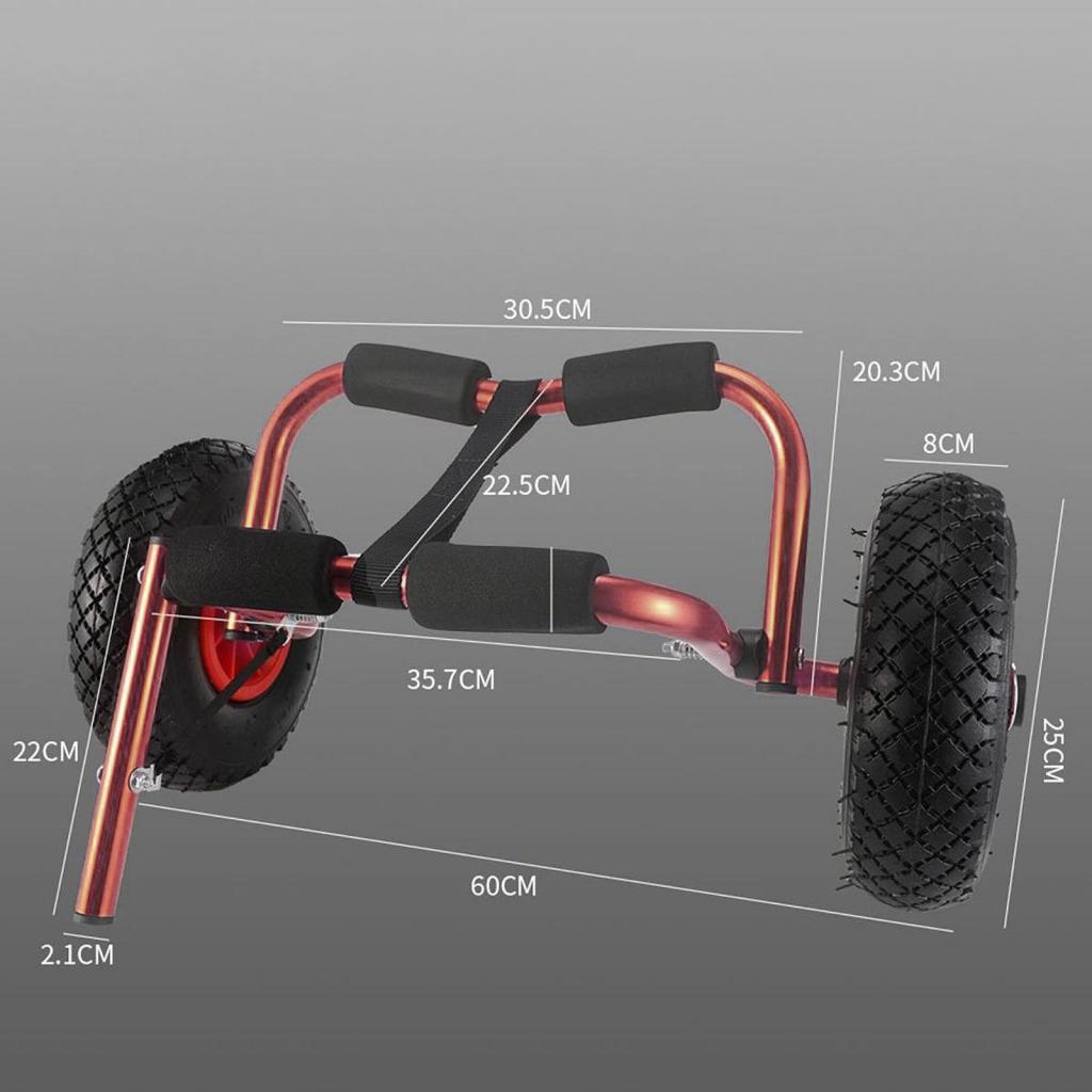 Fishing Kayak Cart - Ayarlanabilir Kayak Arabası Katlanabilir Alüminyum El