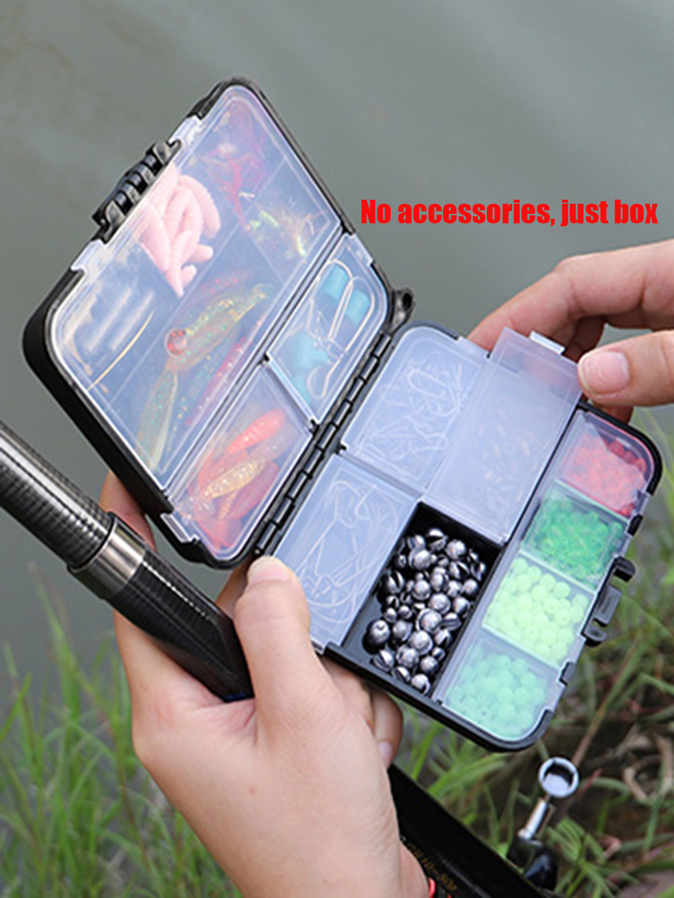 Fishing Kayak Crate - Küçük Mücadele Kutusu Organizatör Mini Mücadele