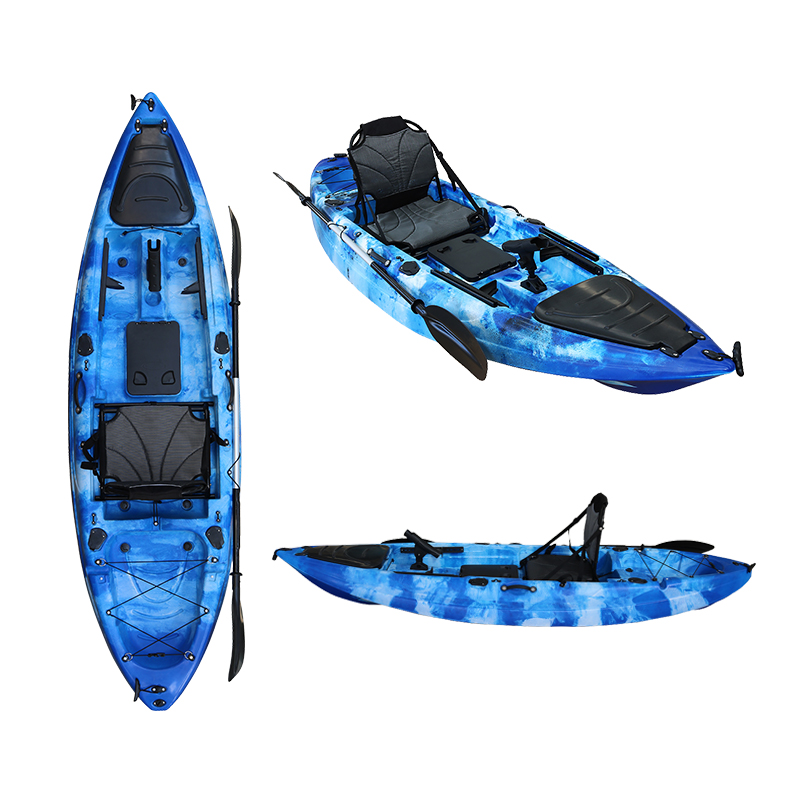 Fishing Kayak Pedal Drive - Tek Kişilik Balıkçılık Pedalı Kayık LLDPE
