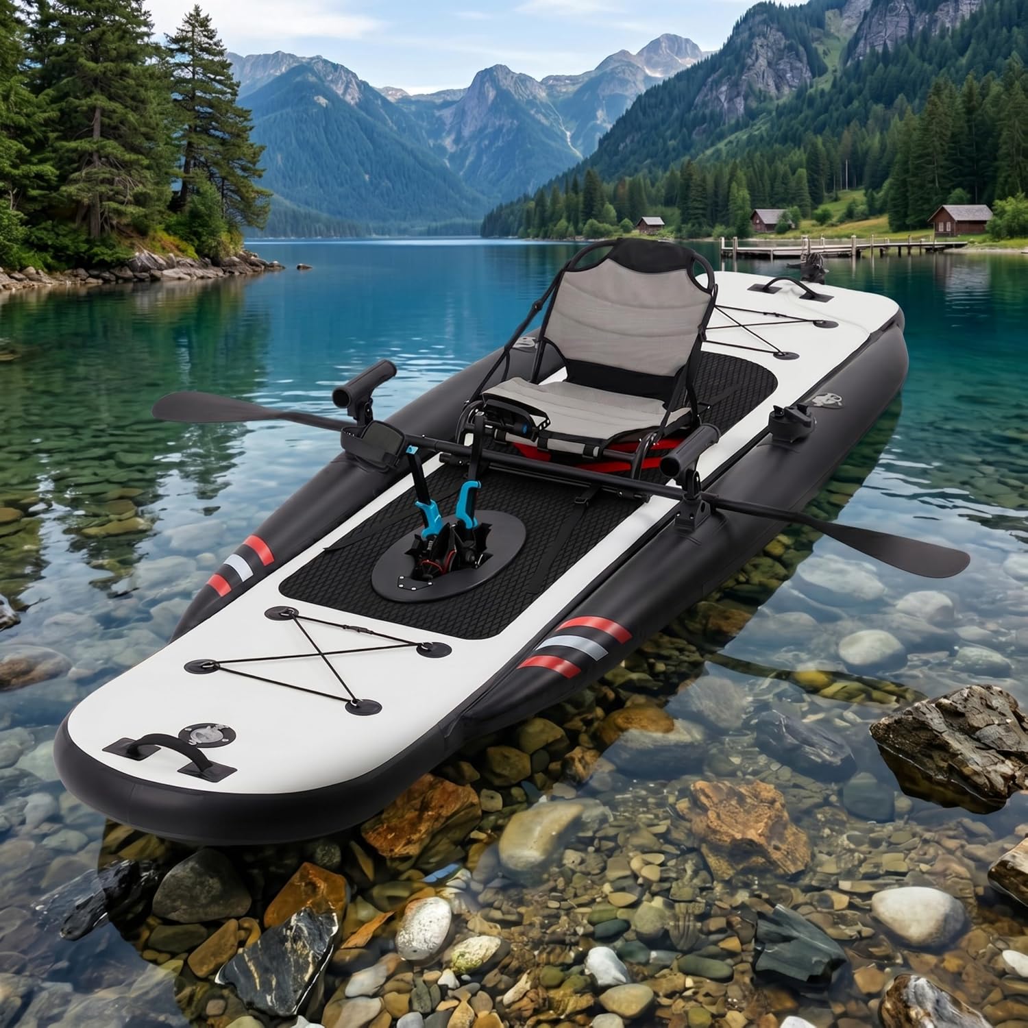 12ft Premium PVC Şişirilebilir - Fishing Kayak Seat incelemesi ve fiyatı