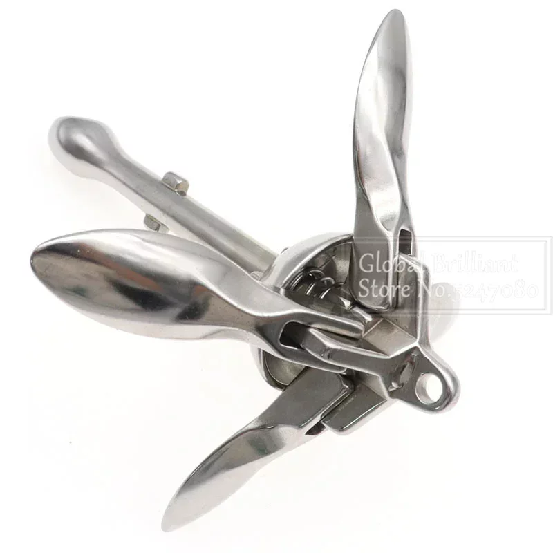 3.2KG/4KG tekne paslanmaz çeli - Fishing Kayak Anchor incelemesi ve fiyatı