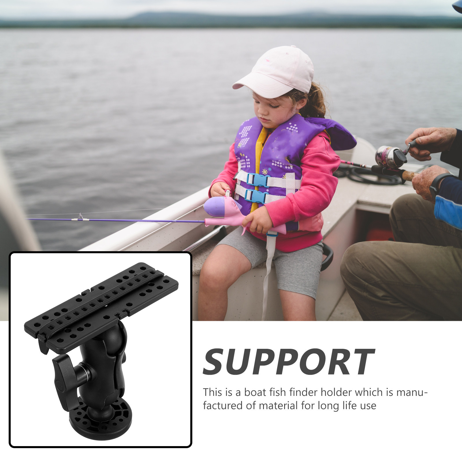 Kayak, Tekne, Kano için Sağlam - Fishing Kayak Fish Finder Mount incelemesi ve fiyatı