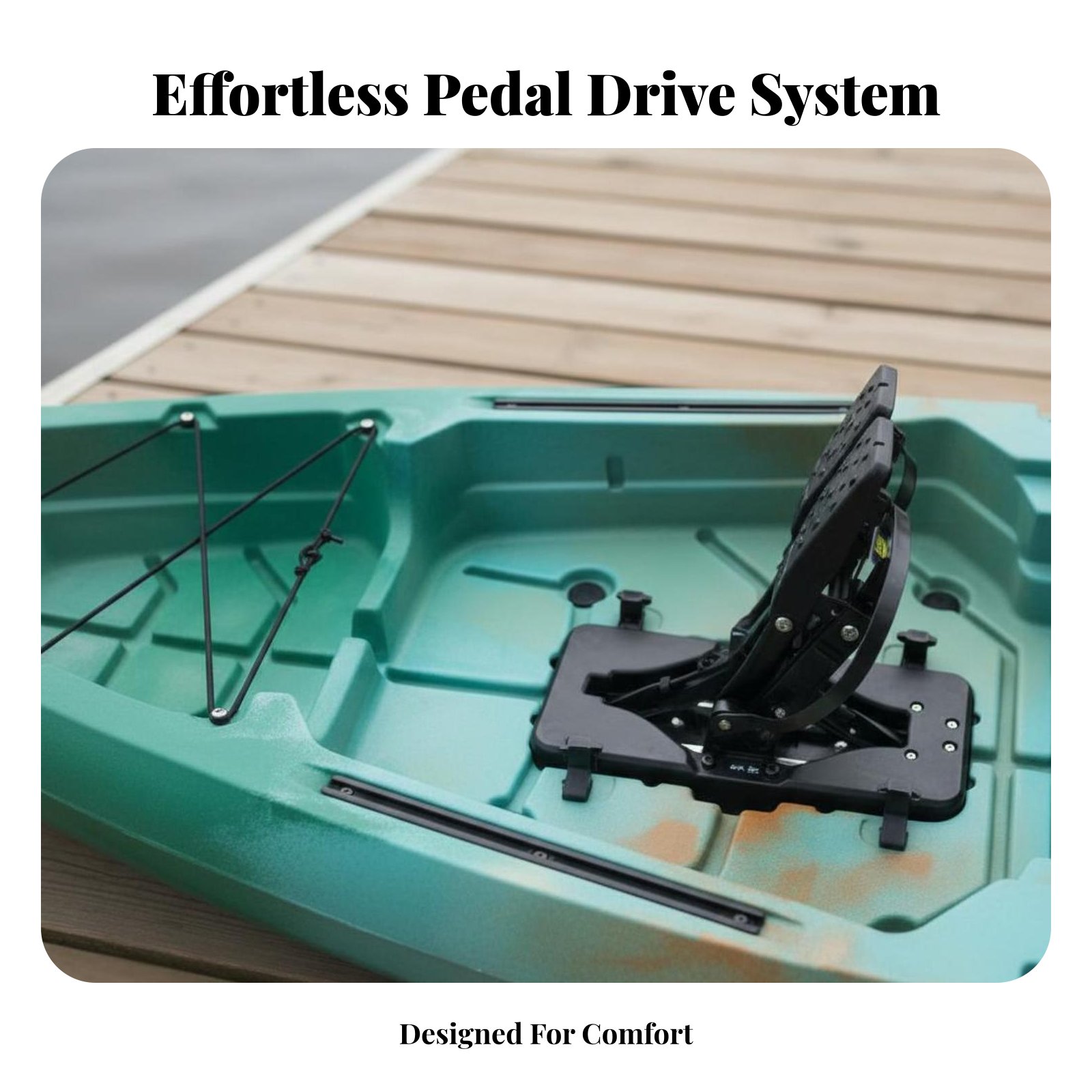 Pedal Sürüşlü Balıkçı Teknesi  - Fishing Kayak Pedal Drive incelemesi ve fiyatı