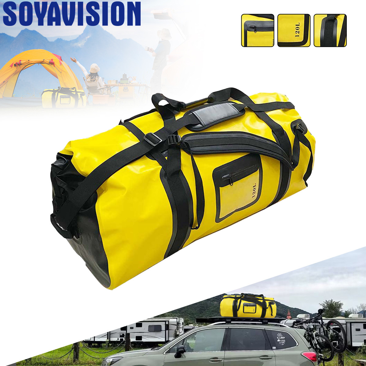 40L/66L/120L Su Geçirmez Duffl - Fishing Kayak Crate incelemesi ve fiyatı
