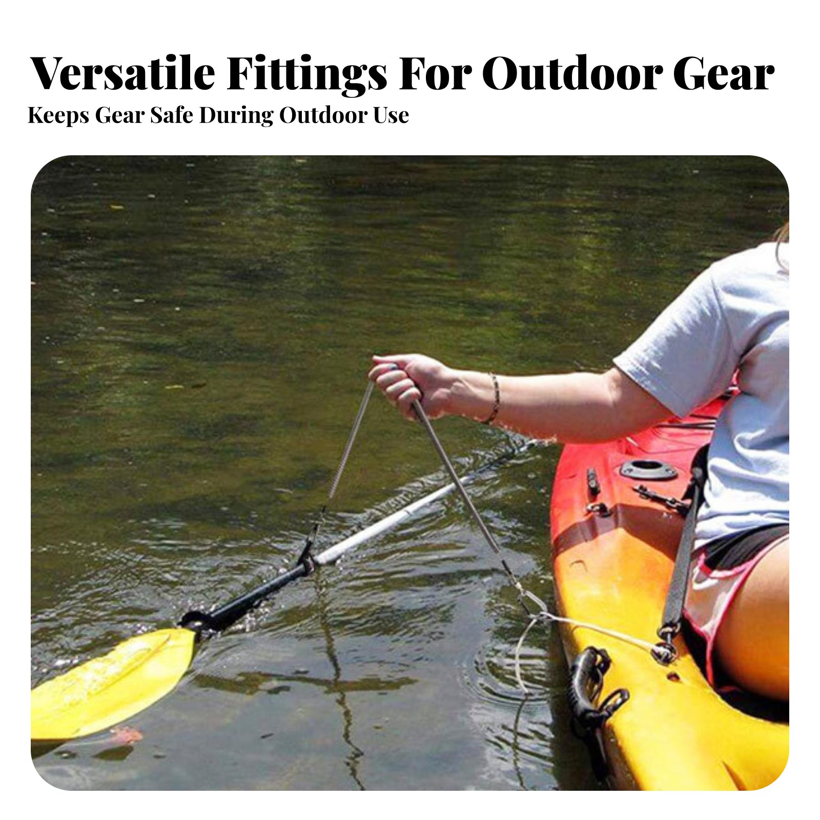 Geri çekilebilir çubuk tasma a - Fishing Kayak Paddle Leash incelemesi ve fiyatı